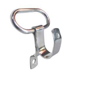 Bike Pillion Holder Hook Compatible Hero Splendor NXG, Chrome