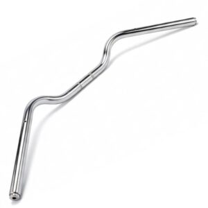 Chrome Bullet Old Style Handlebar Compatible with Royal Enfield Classic, Electra, Standard Models Pre-2021, Kabir Singh Look, Arjun Reddy type (Not for after 2021 models reborn and meteor)