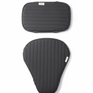 Motorbike Seat Cushion Cover, Shock-Absorbing Foam for Long Rides, Universal Fit, Durable, Breathable, Pressure Relief Support