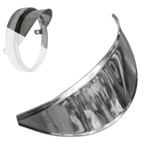 Chrome Headlight Rim Shade, Cap which Compatible for Royal Enfield Classic 350 (2009 to 2021), Standard only
