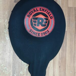 Tank cover with RE logo for universal Royal Enfield bike premium quality