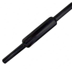 Short Punjab Small Mouth Black Silencer for Royal Enfield Classic 350, Standard, Bullet