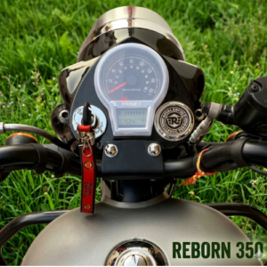Premium Meter Cover for Royal Enfield Reborn Classic 350 - Waterproof Speedometer Protection Cap | High-Quality Transparent Plastic