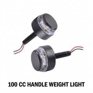 Universal 100 CC Handle Weight LED Light for Bike Modification.