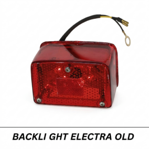 SSM MOTO Backlight for Royal Enfield Electra Old Model Red Lens Tail Light Assembly