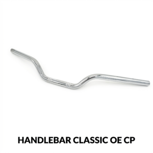 Premium original OE style chrome plated (CP) handlebar for Classic 350 motorcycle on plain white background.