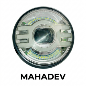 MAHADEV Premium LED Headlight with DRL for Royal Enfield Motorcycles