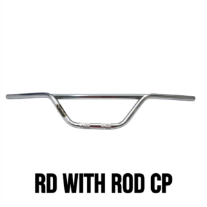 RD WITH ROD CP Chrome Handlebar for Royal Enfield Modification SSM Moto