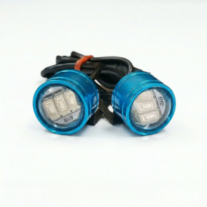 Blue LED Strobe Flasher Light for Royal Enfield and Universal Motorcycles