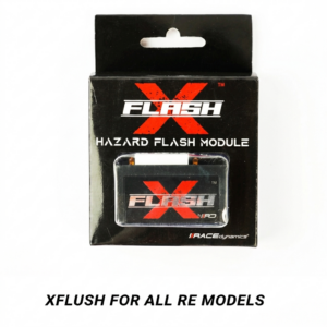 X-Flash Hazard Flasher Module for Royal Enfield Motorcycles with 60 Patterns.