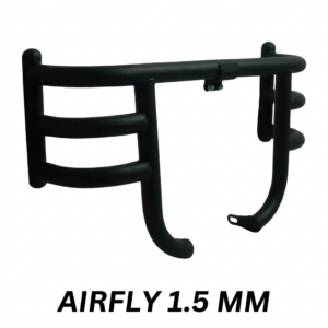 Matte Black Airfly 1.5mm Heavy Duty Leg Guard for Royal Enfield Classic 350