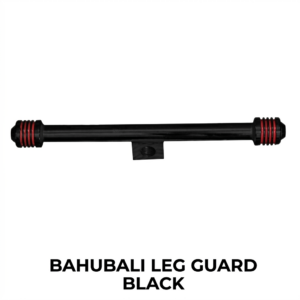 Bahubali leg guard black crash guard with red rings for Royal Enfield Classic 350