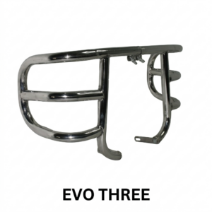 EVO Three Chrome Leg Guard for Royal Enfield Classic 350 Reborn and Bullet 350