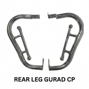Rear leg guard chrome for Royal Enfield Classic 350 pillion safety crash guard shiny finish