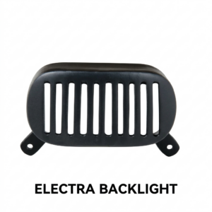 Premium heavy duty die cast aluminium electra backlight cover tail light grill for Royal Enfield Bullet Electra