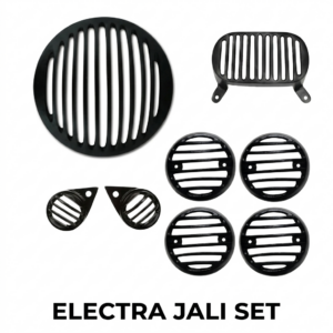 Premium die-cast aluminium jali set for Royal Enfield Bullet Electra 350