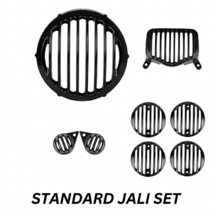 Premium heavy duty die cast aluminium jali set for Royal Enfield Bullet Standard 350