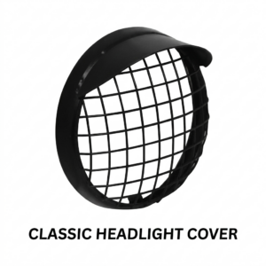 Premium heavy duty cap design mesh headlight cover for Royal Enfield Classic 350 Reborn