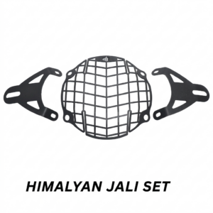 Premium heavy duty headlight guard and jali set for Royal Enfield Himalayan
