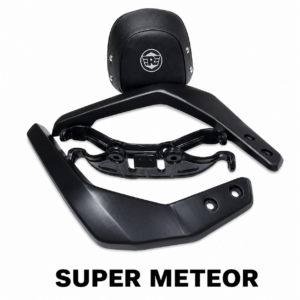 Royal Enfield Super Meteor 650 Backrest Sissy Bar Heavy Duty Passenger Back Support