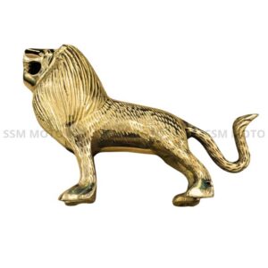 Brass Lion Figurine Royal Enfield Bullet 350 , BRASS LION for classic 350 Royal enfield