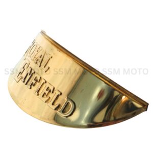 Pure Brass Headlight Visor Shade Royal Enfield Classic 350 Bullet Headlight Brass Shade