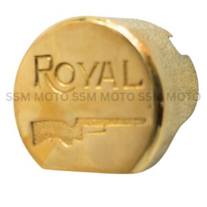 Plain Pure Brass Self Starter Cover Royal Enfield Classic 350 Bullet Brass Engine Cover