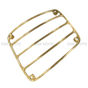 Pure Brass Fuel Tank Grill Guard Royal Enfield