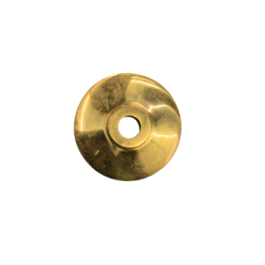 Solid brass motorcycle finish washer, custom bike hardware spacer.