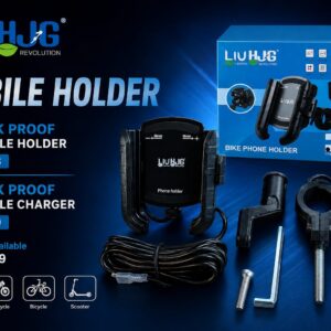 LIUHJG Shock-Proof Mobile Holder and Charger for bike and motorcycle, available at SSM MOTO.