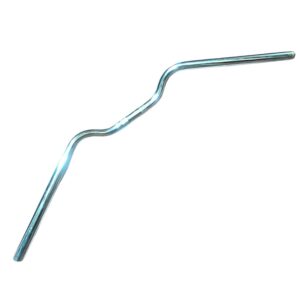 Kabir Singh & Arjun Reddy Style Long Chrome Handlebar with Weights - Classic UCE & Standard
