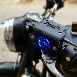 BOSS Master Cylinder Cover for Royal Enfield UCE Standard, Classic and Electra in red and blue colour